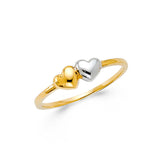 14K 2T CZ Fancy Ring (RG2164)