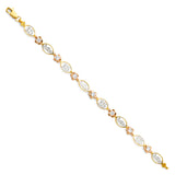 Classic 15 Años Circle Link Bracelet