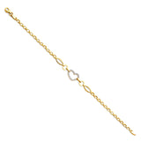 14KY CZ Bracelet (AB298)