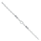 14KW CZ Bracelet (AB300)