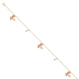 Butterfly Charm Anklet