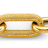 14KY Fancy Link Bracelet (AB815)