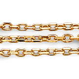 14K 3C 3 Line Bracelet (AB882)