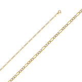 Figaro Regular White Pave Chain