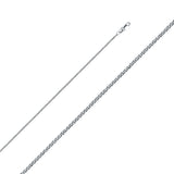 14KW 1.5mm Flat Open Wheat Chain (CH190)