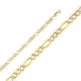 Figaro Regular White Pave Chain