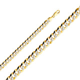 Curb Regular White Pave Chain