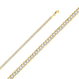 Curb Regular White Pave Chain