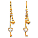 14KY Hanging Earrings (ER375) (ER375)