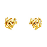 14KY Flower Earrings (ER538)