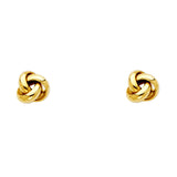 14KY Love Knot Earrings (ER721)
