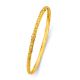 3mm Classic Two-Tone Slim Bangle