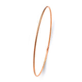 1.5mm Rose Gold Ultra-Slim Bangle