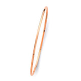 1.5mm Polished Rose Gold Bangle