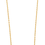 14KY Mama Retanglar Plate Necklace (NK373)