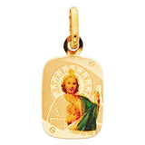 14KY St. Jude Thaddeus Picture Pendant (PT170)