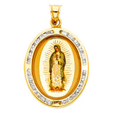 Oval Sacred Heart of Jesus Pendant