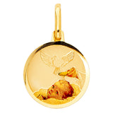 14KY Baptism Picture Pendant (PT219)