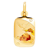 14KY Baptism Picture Pendant (PT220)