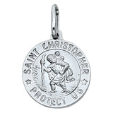 Small Saint Christopher Medal