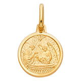 14KY Baptism Pendant (PT286) (PT286)