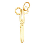 14KY Scissors Pendant (PT477) (PT477)