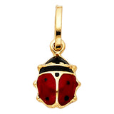 14KY Hollow Enamel Pendant (PT505) (PT505)