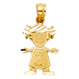 14KY Baby Pendant (PT662) (PT662)