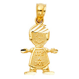 14KY Baby Pendant (PT663) (PT663)