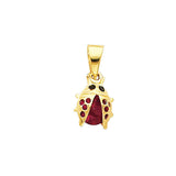 14KY Ladybug Pendant (PT716) (PT716)