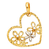14K 2T Pendant (PT753) (PT753)