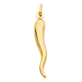 14KY Horn Pendant (PT793)