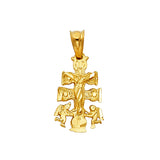 14KY Cross of Caravaca Pendant (PT1171)