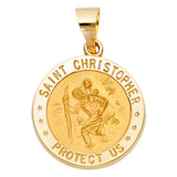 14KY St. Christopher Pendant (PT1240)