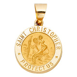 14KY St. Christopher Pendant (PT1241)