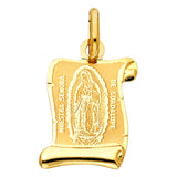 14KY Our Lady of Guadalupe Pendant (PT1266)