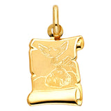 14KY Baptism Pendant (PT1276)
