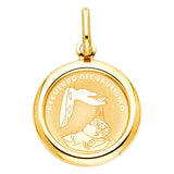 14KY Baptism Pendant (PT1278)