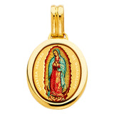 14KY Our Lady of Guadalupe Pendant (PT1283)