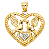 14K 2T Religious Pendant (PT1499)