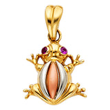 14KY Frog Pendant (PT1548)