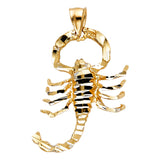 14KY Scorpion Pendant (PT1577)