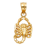 14KY Scorpion Pendant (PT1587)