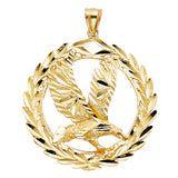 14KY Eagle Pendant (PT1606)