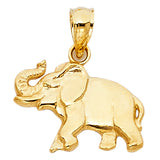 14KY Elephant Pendant (PT1627)