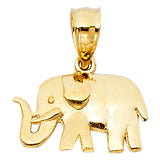 14KY Elephant Pendant (PT1628)
