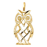 14KY Owl Pendant (PT1647)