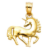 14KY Unicorn Pendant (PT1651)