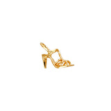 14KY Tiny High Heels Pendant (PT1703)