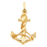 14KY Anchor Pendant (PT1705)